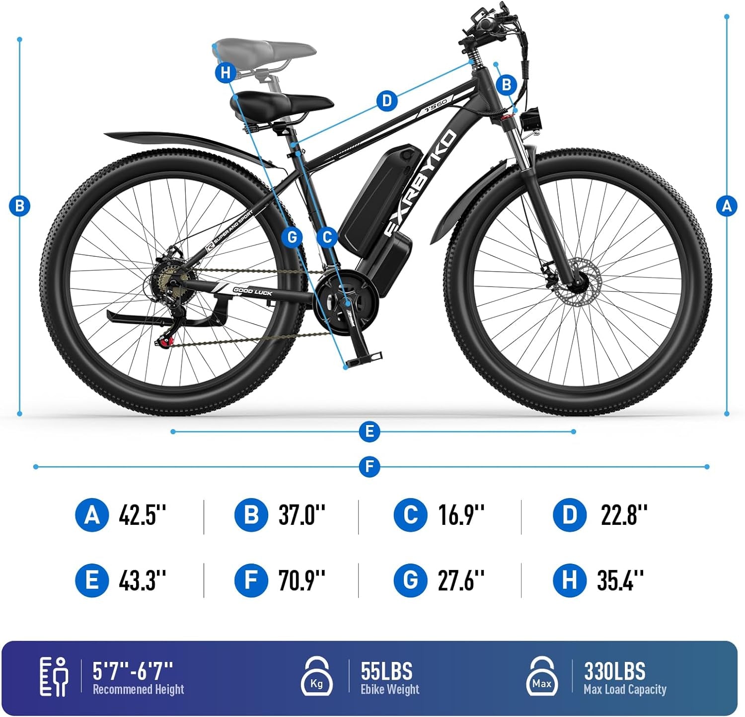 29” Electric Bike for Adults 48V 17.5AH 840WH Battery, 750W 34MPH Electric  Mountain Bike, Up to 70 Miles Ebike with 21-Speed Gears, IP7 Waterproof